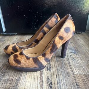 Brooks Brothers Leopard Print Heels